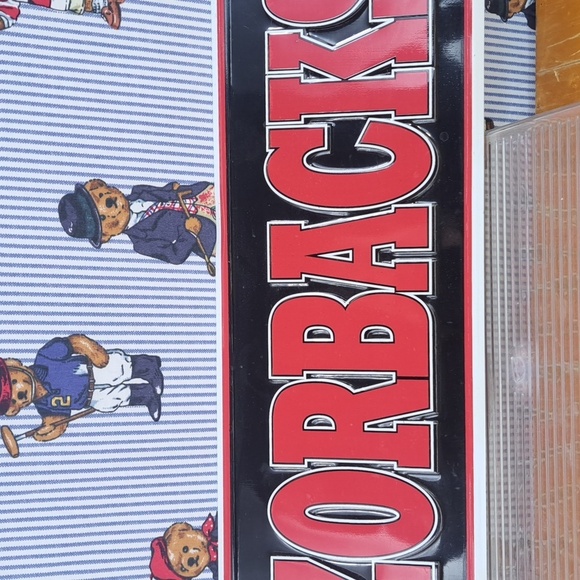 University of Arkansas Razorbacks NCAA Licensed embossed metal street sign 24×5 - Picture 3 of 6